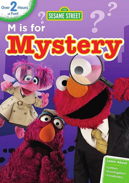 Sesame Street: M Is for Mystery [DVD] BRAND NEW!!! & SEALED!!!