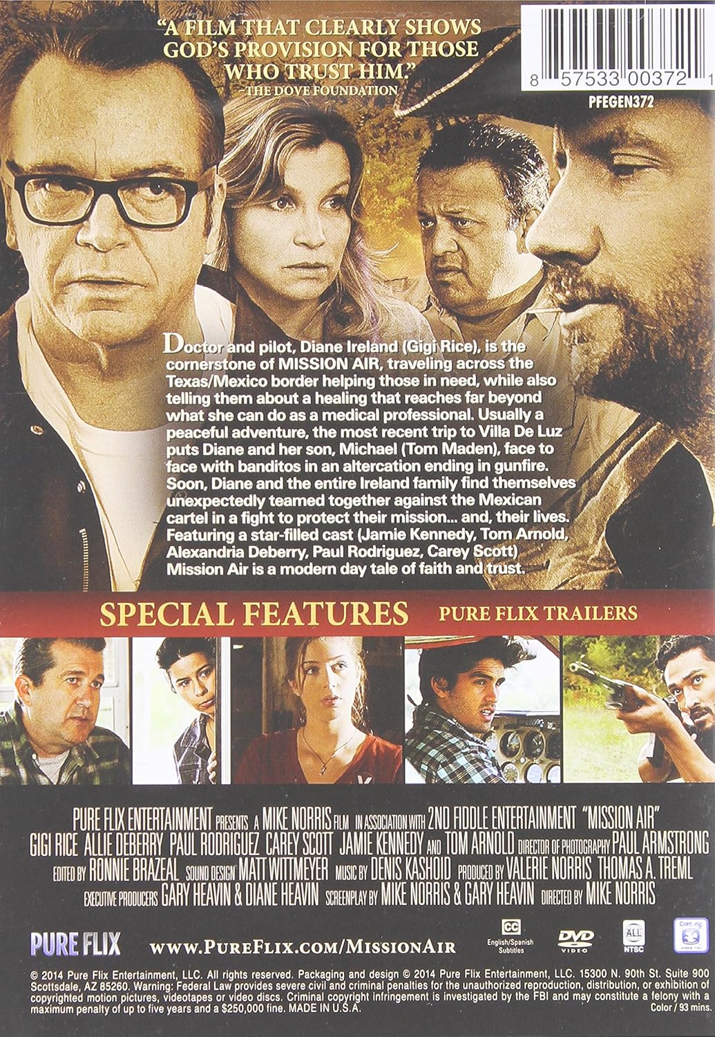 Mission Air - Gigi Rice (DVD) Brand New!!