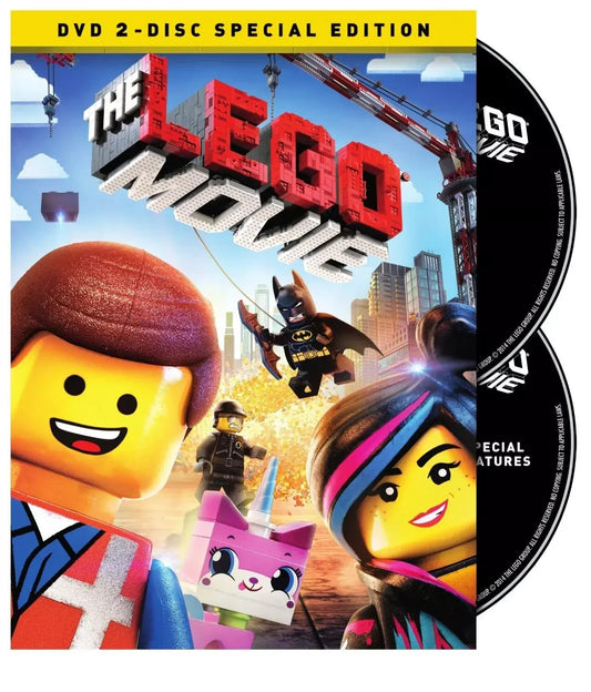 The LEGO Movie (DVD) BRAND NEW!!! & SEALED!!! - 2 DISC EDITION