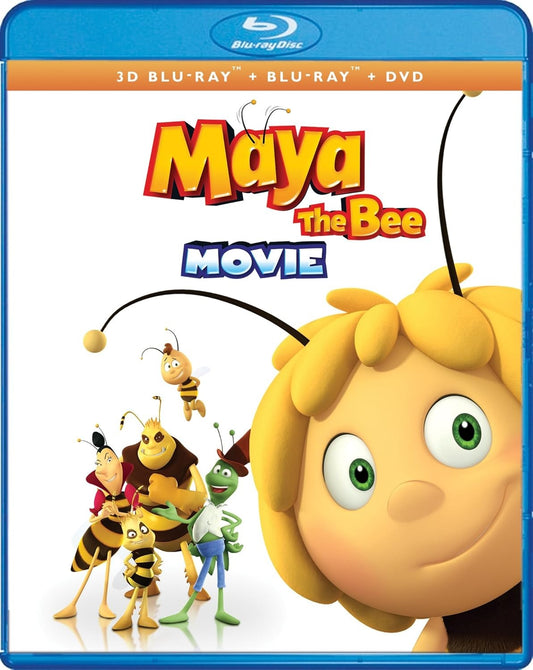Maya the Bee (3D BLU-RAY+BLU-RAY+DVD) BRAND NEW!!! & SEALED!!!