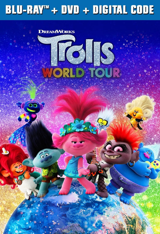 Trolls 2: World Tour [Blu-ray] Brand New!!