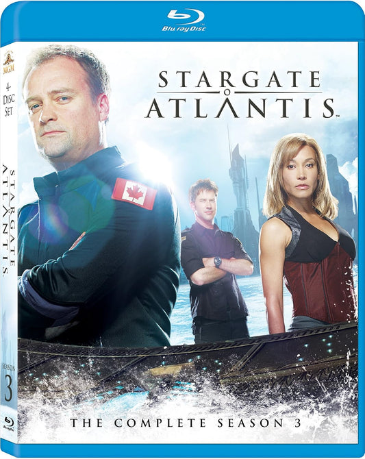 Stargate Atlantis: The Complete Season 3 (Blu-ray , 4 Discs ) New