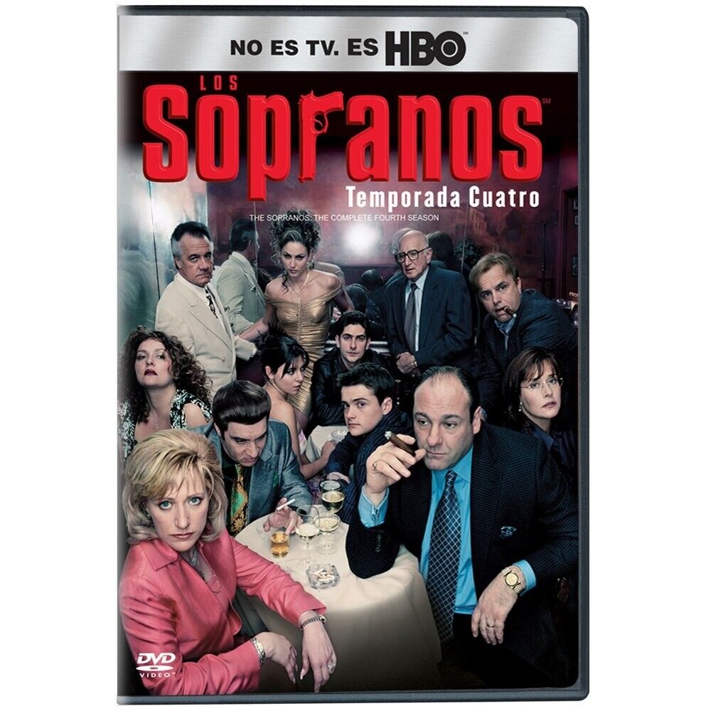 The Sopranos: The Complete Fourth Season DVD - HBO Series [SPANISH ARTWORK]