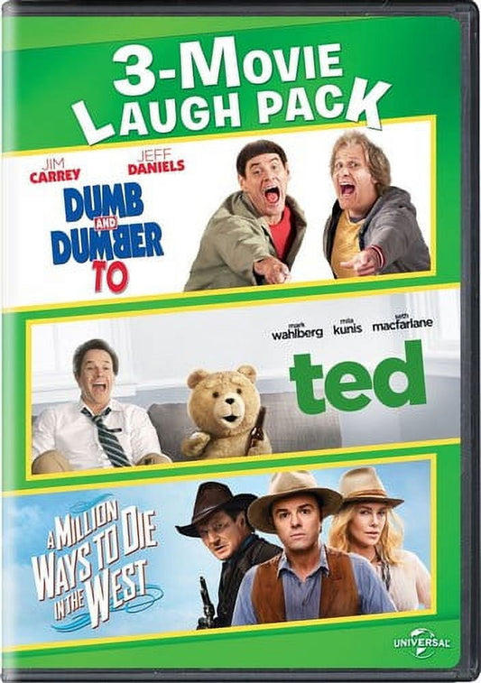 Dumb and Dumber To / Ted / A Million Ways to Die in the West (DVD)