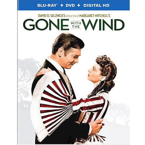 Gone With The Wind 75th Anniversary Walmart Exclusive (Blu-ray + DVD + Digital Copy)