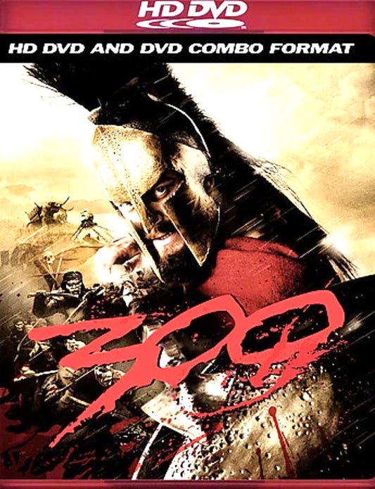 300 (Combo HD DVD and Standard DVD) BRAND NEW!!! & SEALED!!!