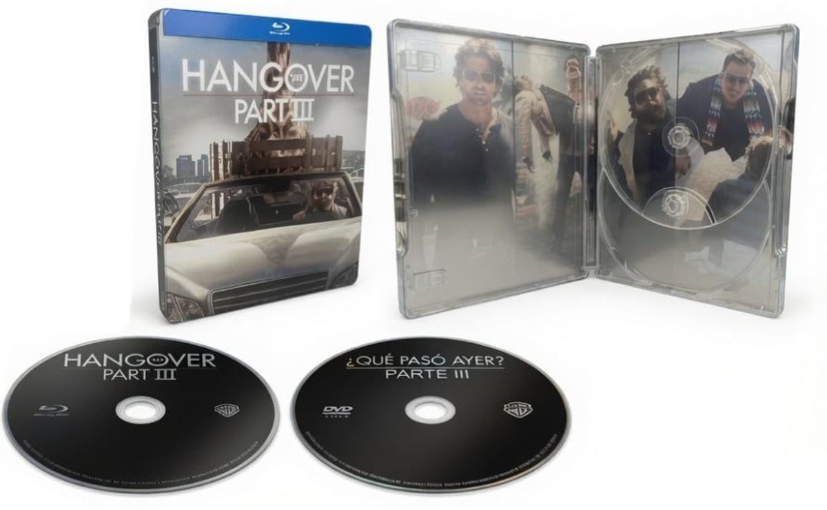 The Hangover: Part III Exclusive Steel book (BLU-RAY + DVD) BRAND NEW!!! REGION 1