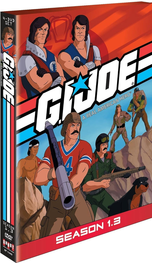 G.I. JOE A REAL AMERICAN HERO SEASON 1.3 (DVD) BRAND NEW!!!