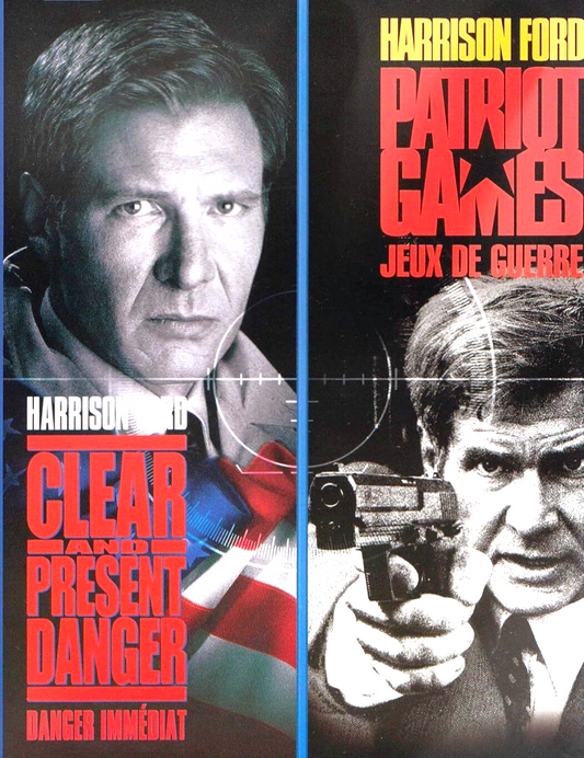 Clear and Present Danger / Patriot Games (Double Feature) (Bilingual) DVD NEW!!!