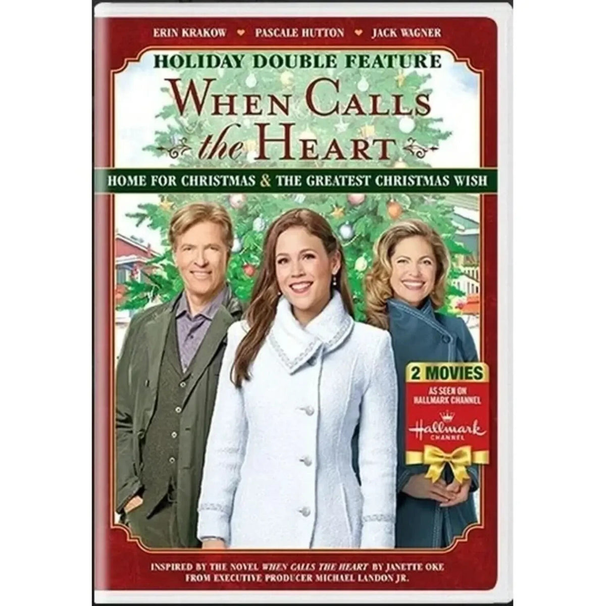 WHEN THE HEART CALLS: Home For Christmas & Greatest Christmas Wish (DVD) NEW!!!