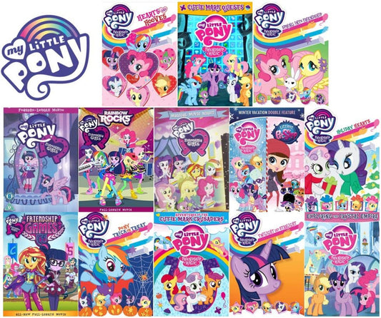 My Little Pony Ultimate Collection Movie Pack: Cutie Mark Quests/ Spring Into Friendship/ Equestria Girls 13-Movie[DVD]