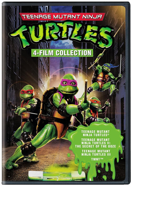 Teenage Mutant Ninja Turtles 4-film Collection (DVD) BRAND NEW!!! & SEALED!!!