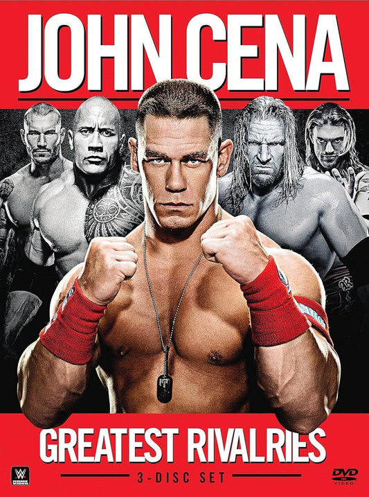WWE: John Cena Greatest Rivalries (DVD) BRAND NEW!!! 3-DISC SET!!!