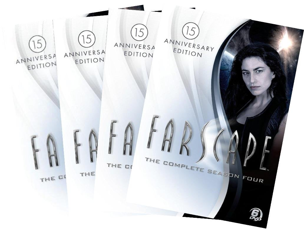 Farscape: The Complete Series Collection DVD Set Seasons 1, 2, 3 & 4 (15th Anniversary Limited Edition)