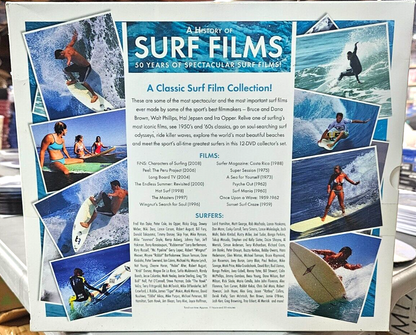 A History of Surf Films 50 Years 12 DISC BOX SET (DVD) BRAND NEW!!!