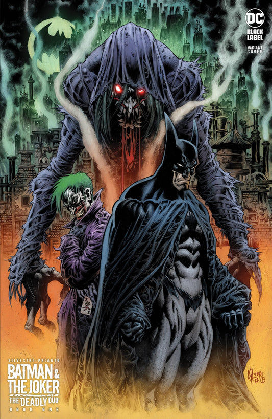 Batman & The Joker: The Deadly Duo #1 - Cover D Incentive Kyle Hotz 1:25 Ratio Incentive Variant Cover