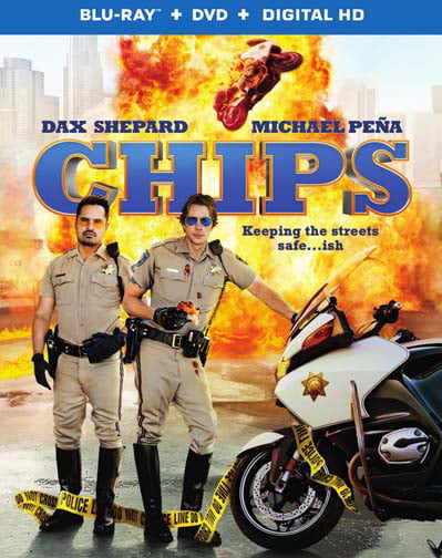 Warner Brothers Chips (2017) Bd+dvd+dc Std Ws