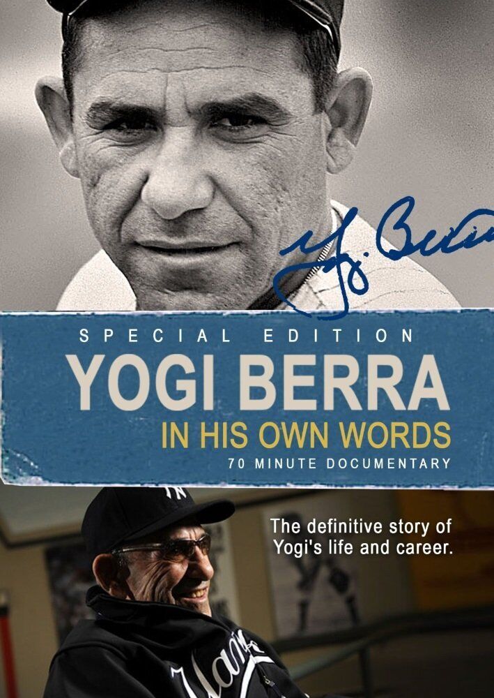 Yogi Berra: In His Own Words - DVD - SPECIAL EDITION BRAND NEW!!!