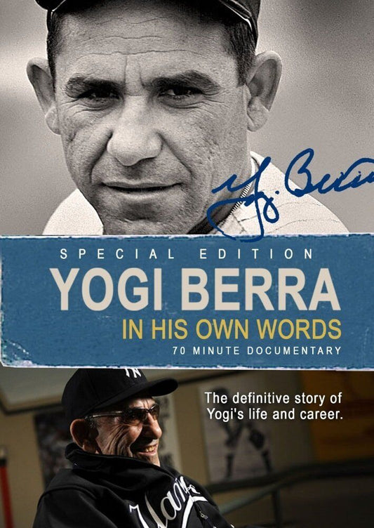 Yogi Berra: In His Own Words - DVD - SPECIAL EDITION BRAND NEW!!!