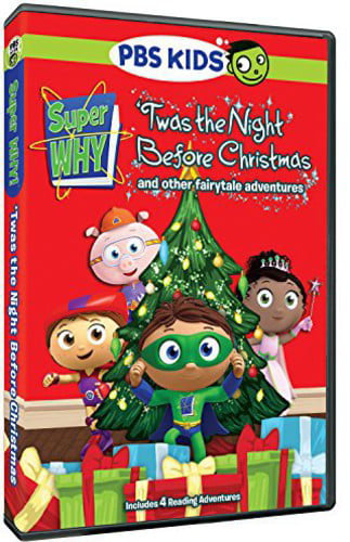 Super Why: Twas the Night Before Christmas & Other (DVD) NEW!!!