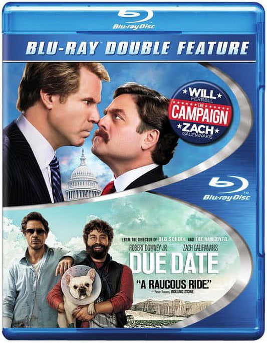 The Campaign / Due Date (Blu-ray), Warner Home Video, Comedy