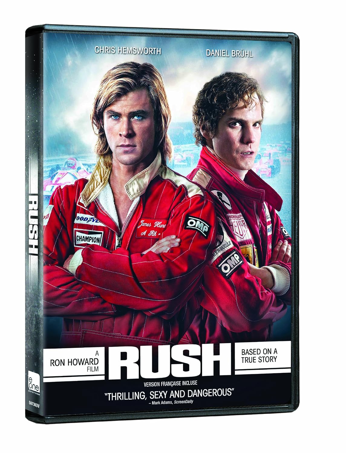 Rush - Chris Hemsworth & Daniel Bruhl [DVD] Region 1/A
