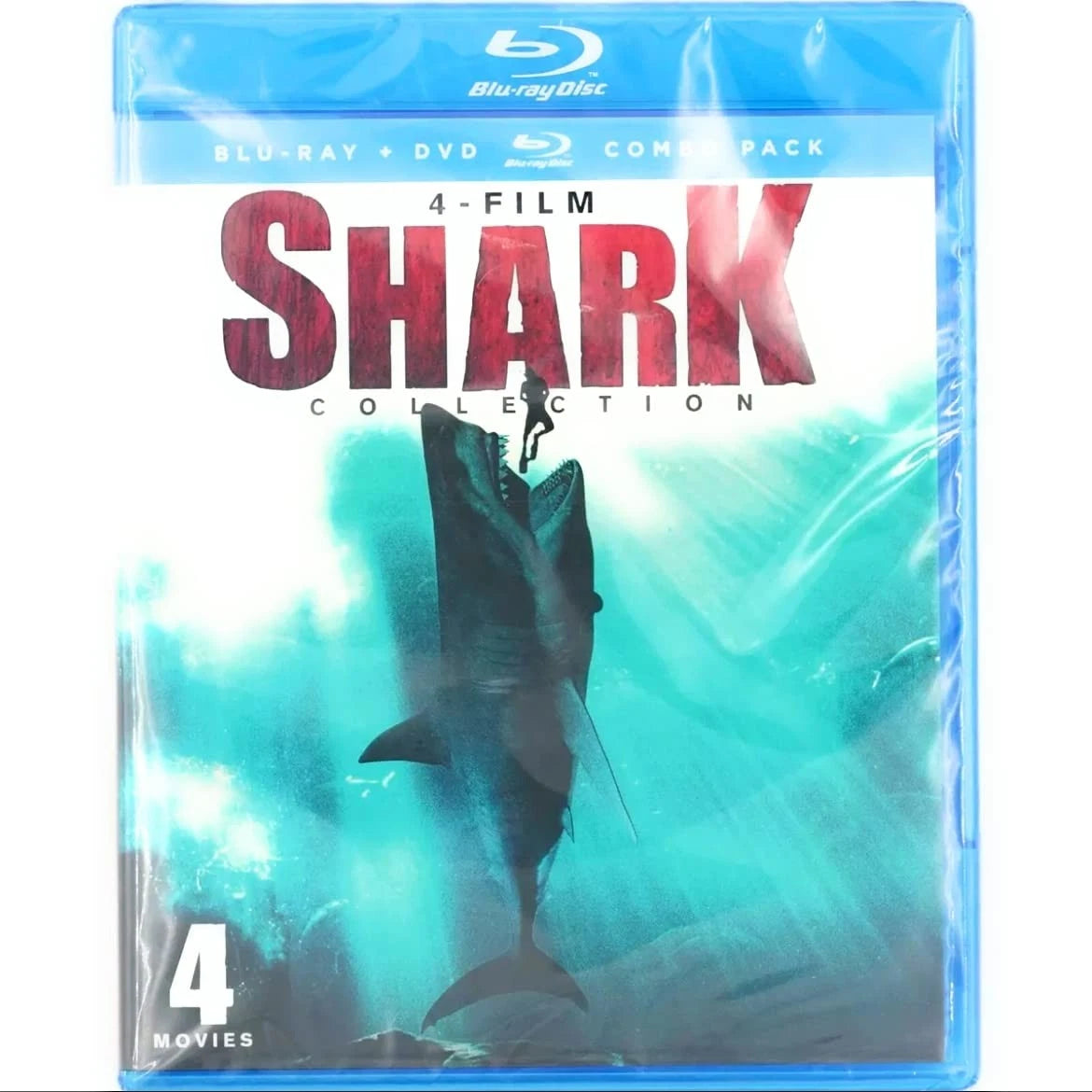 Shark Collection 4-Film (Blu-Ray) Shark Attack BRAND NEW!!! & SEALED!!!