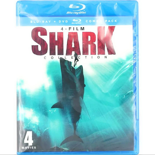 Shark Collection 4-Film (Blu-Ray) Shark Attack BRAND NEW!!! & SEALED!!!