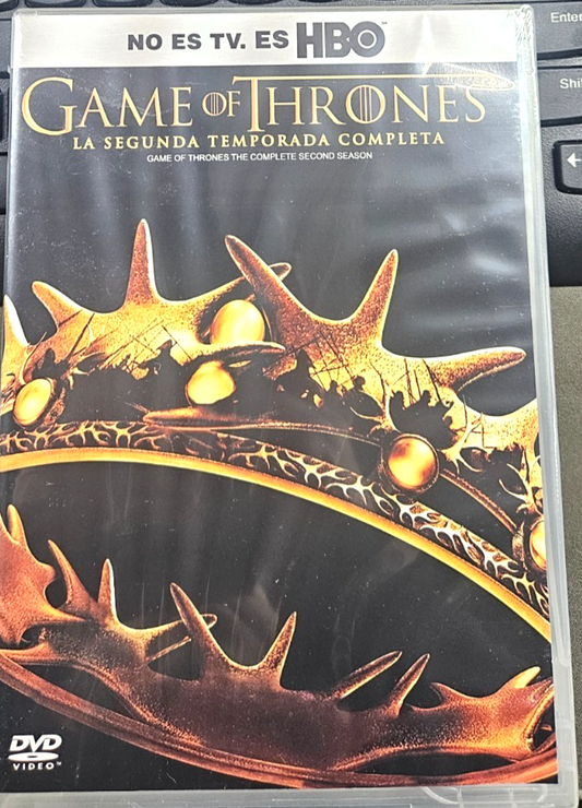 GAME OF THRONES COMPLETE SECOND SEASON (DVD) NEW!!! REGION 1