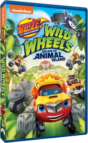 Blaze and the Monster Machines: Wild Wheels Escape to Animal Island (DVD)