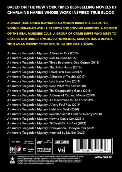 THE AURORA TEAGARDEN 18 Mysteries Movie COLLECTION (DVD) NEW!!!