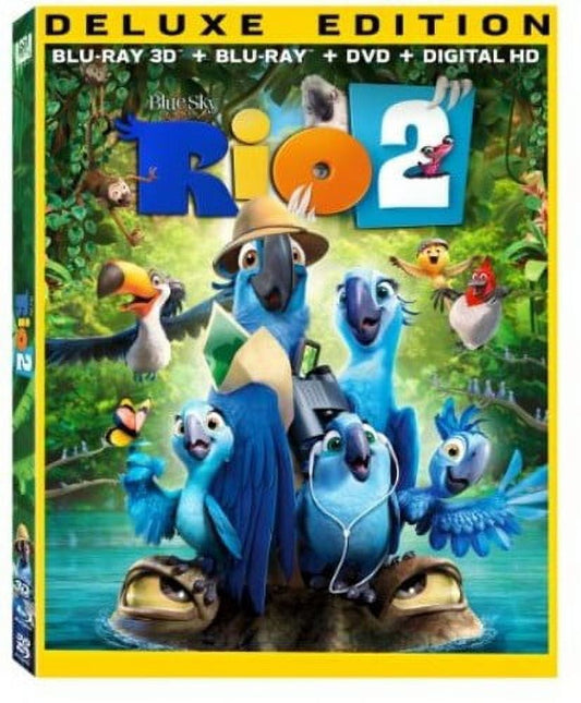 Rio 2 (Blu-ray 3D + Blu-ray + DVD + Digital Copy)