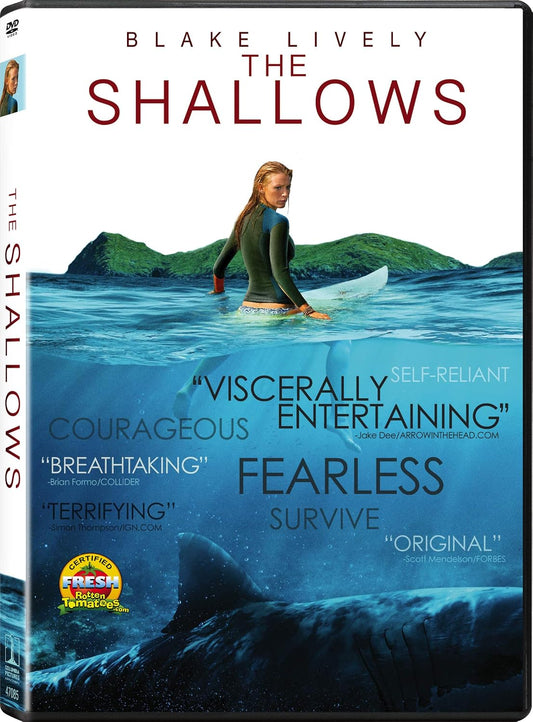 The Shallows - Blake Lively (DVD) Brand New!!