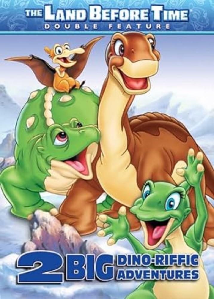 The Land before Time: 2 Big Dino-Riffic Adventures (DVD) NEW!!!