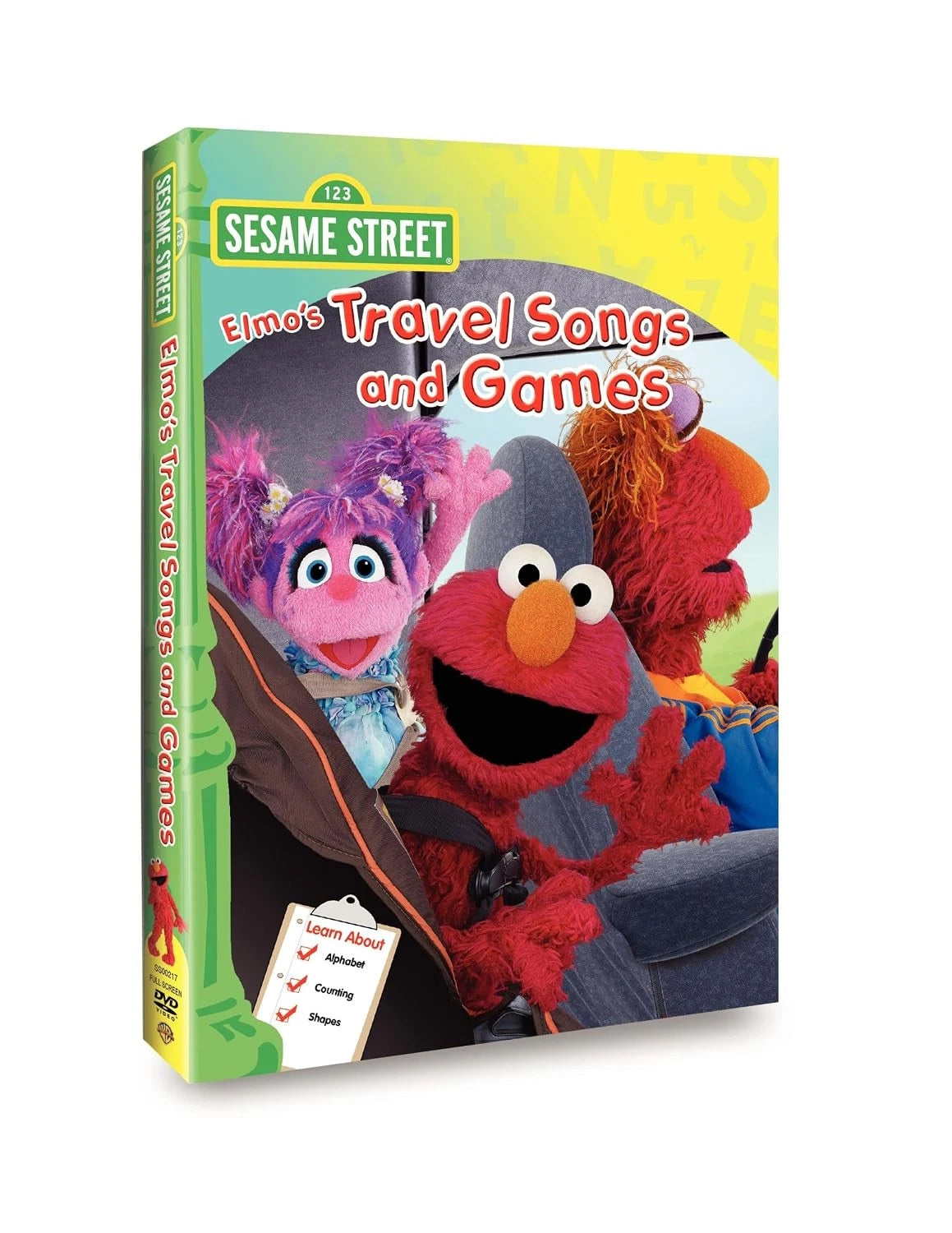 Sesame Street: Elmo's Travel Songs and Games (DVD) BRAND NEW!!! & SEALED!!!