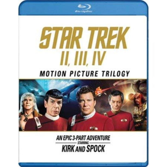 Star Trek: Motion Picture Trilogy II, III, IV (Blu-ray)