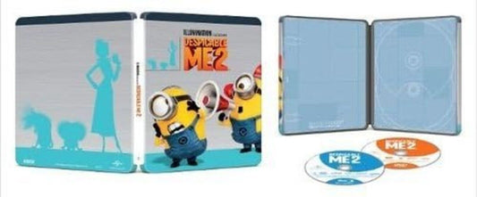 Despicable Me 2 (BLU-RAY+DVD+DIGITAL) BRAND NEW!!!