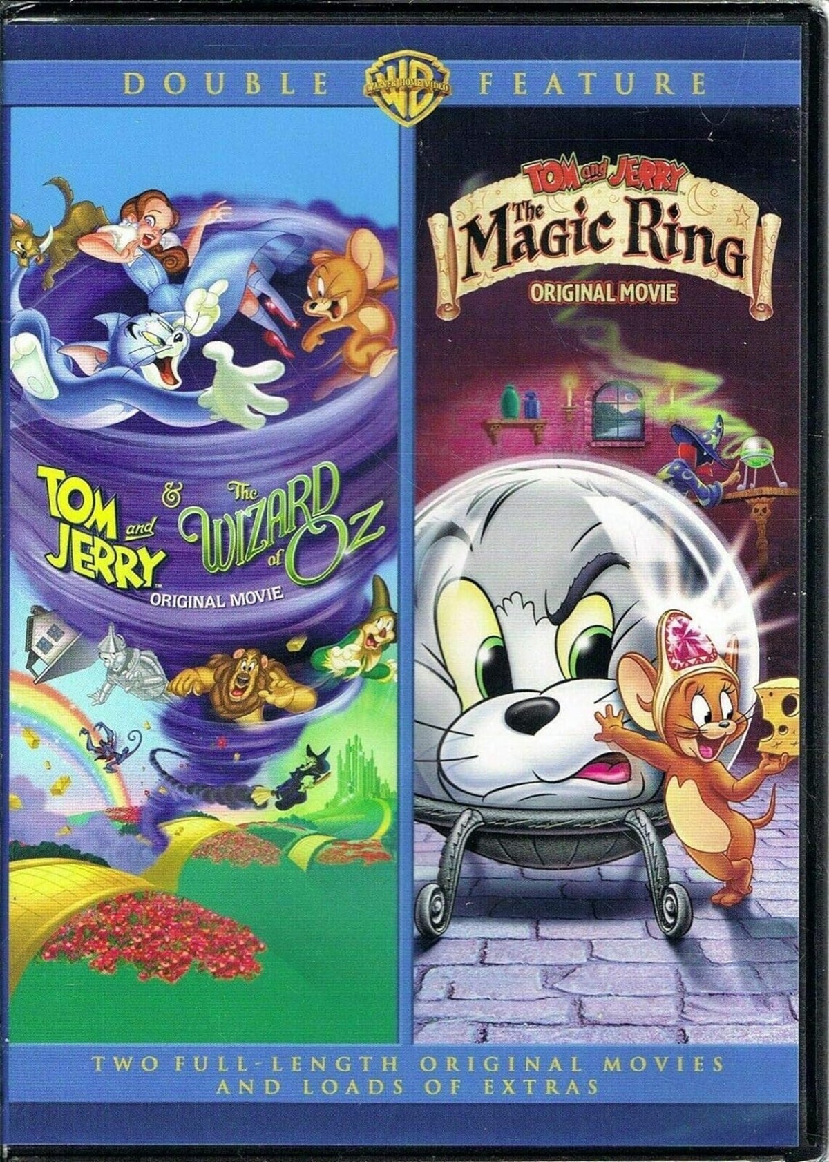 Tom And Jerry & The Wizard of Oz & The Magic Ring (DVD)