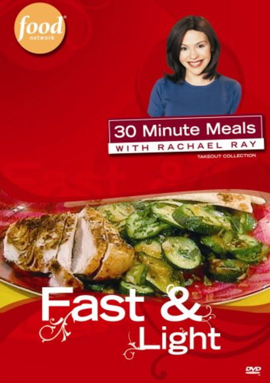 30 Minute Meals with Rachael Ray - Fast & Light (DVD) BRAND NEW!!! & SEALED!!!