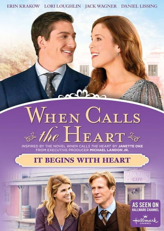When Calls the Heart: It Begins With Heart (DVD) Brand New!!