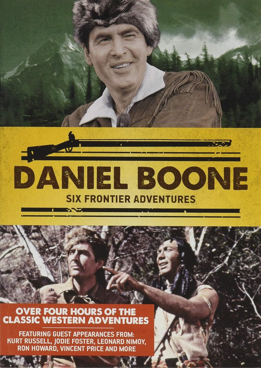 Daniel Boone : Six Thrilling Frontier Adventures (DVD) BRAND NEW!