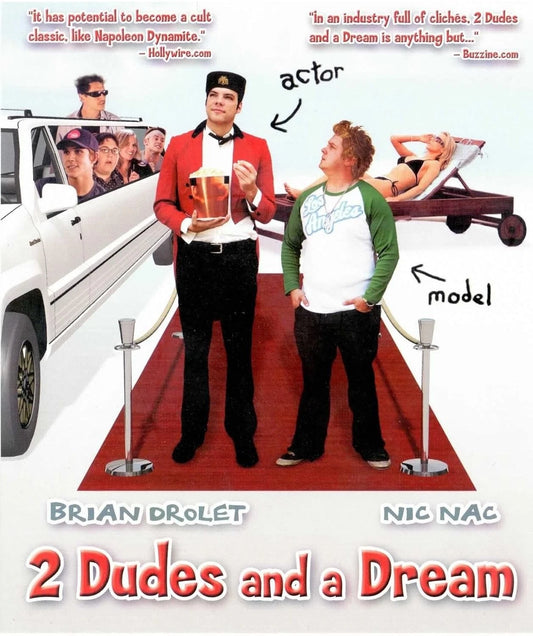 2 DUDES AND A DREAM (BLU-RAY) BRAND NEW!!! & SEALED!!!