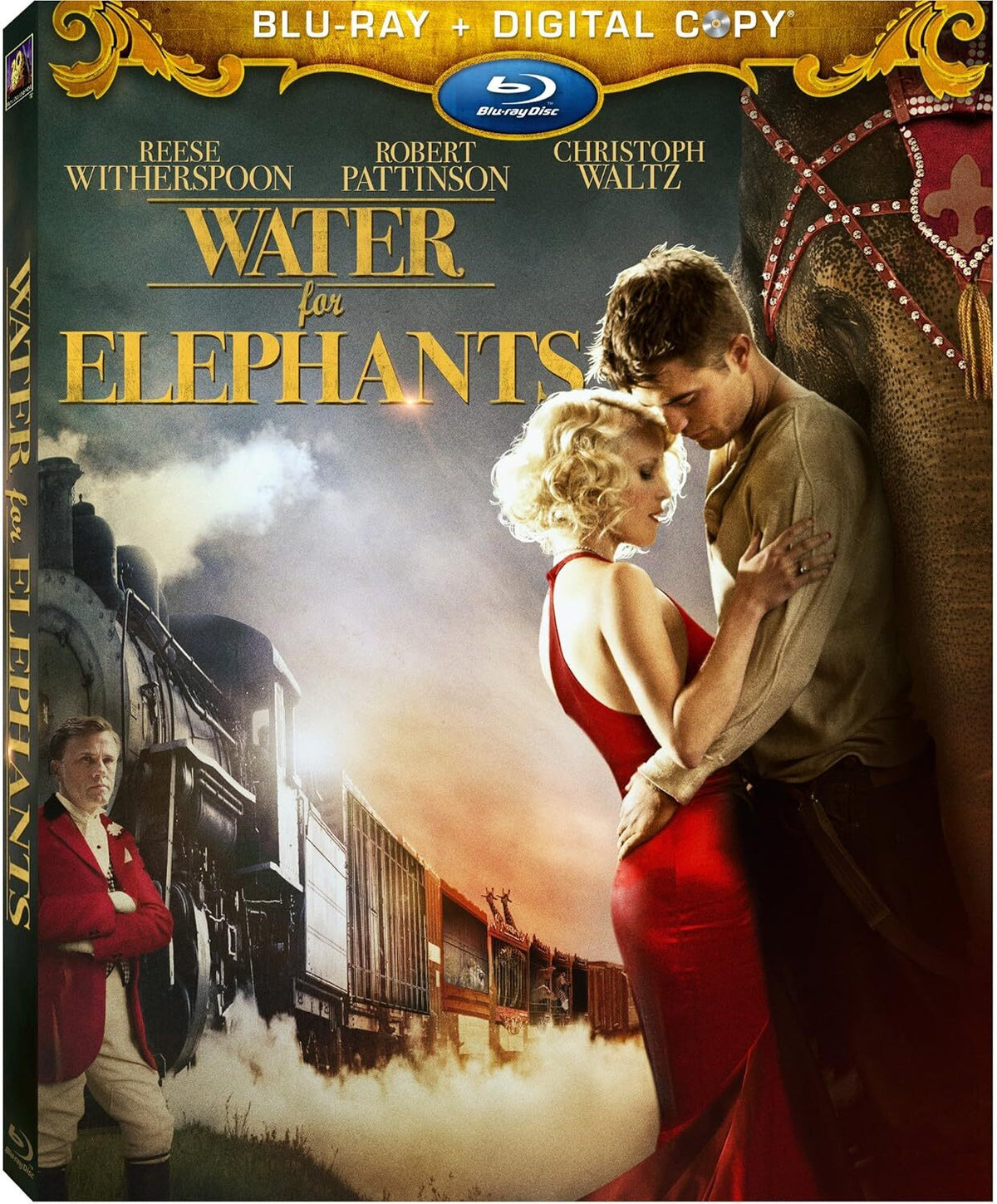 Water for Elephants (Blu-ray + Digital) BRAND NEW!!! & SEALED!!!