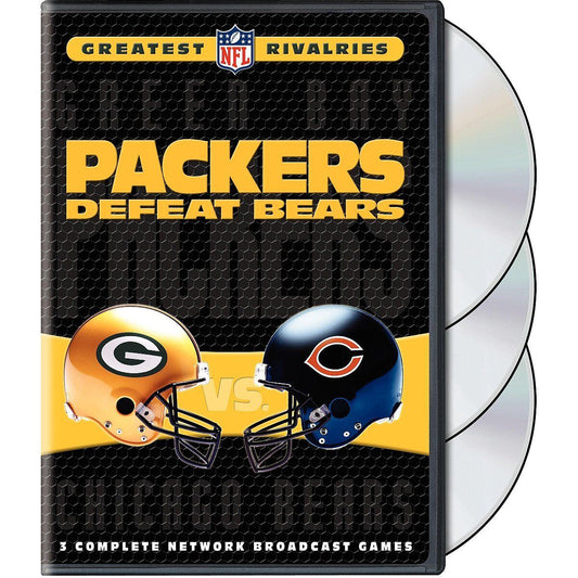 NFL Greatest Rivalries : Packers Defeat Bears (DVD, 2010) 3 Disc BRAND NEW!!!