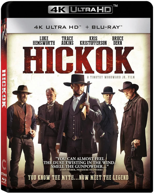 Hickok (4K Ultra HD + Blu-ray) BRAND NEW!!! & SEALED!!!