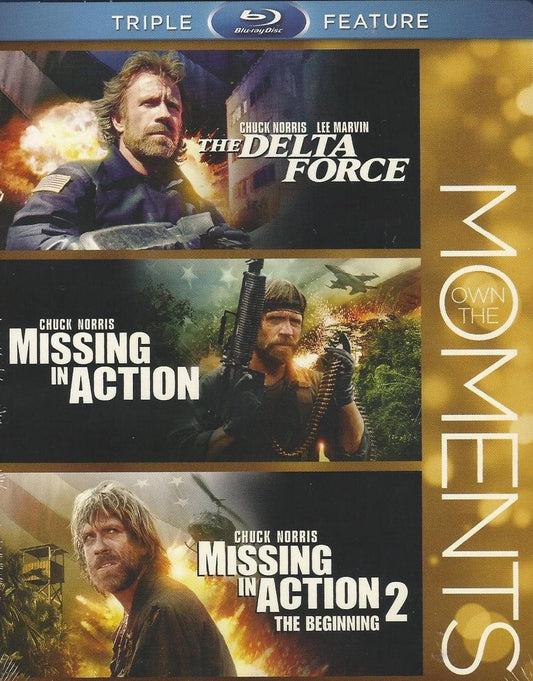 Chuck Norris Triple Feature bly-ray brand new!!! & sealed!!!