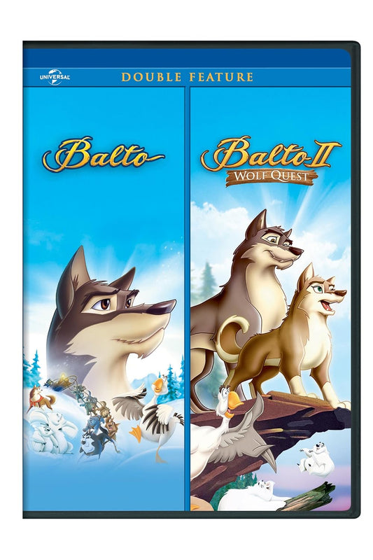 Balto/Balto Ii: Wolf Quest Double Feature (DVD,DF,WS)