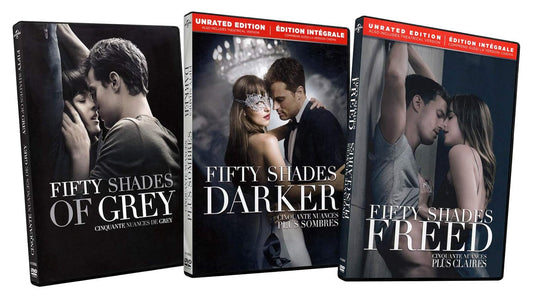 Fifty Shades DVD 3-Pack: Fifty Shades of Grey / Fifty Shades Darker / Fifty Shades Freed