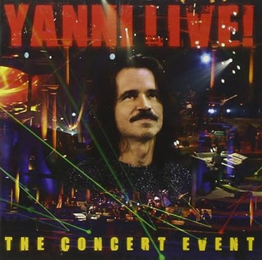 Yanni Live! The Concert Event NEW 2 Disc CD Instrumental World Musician