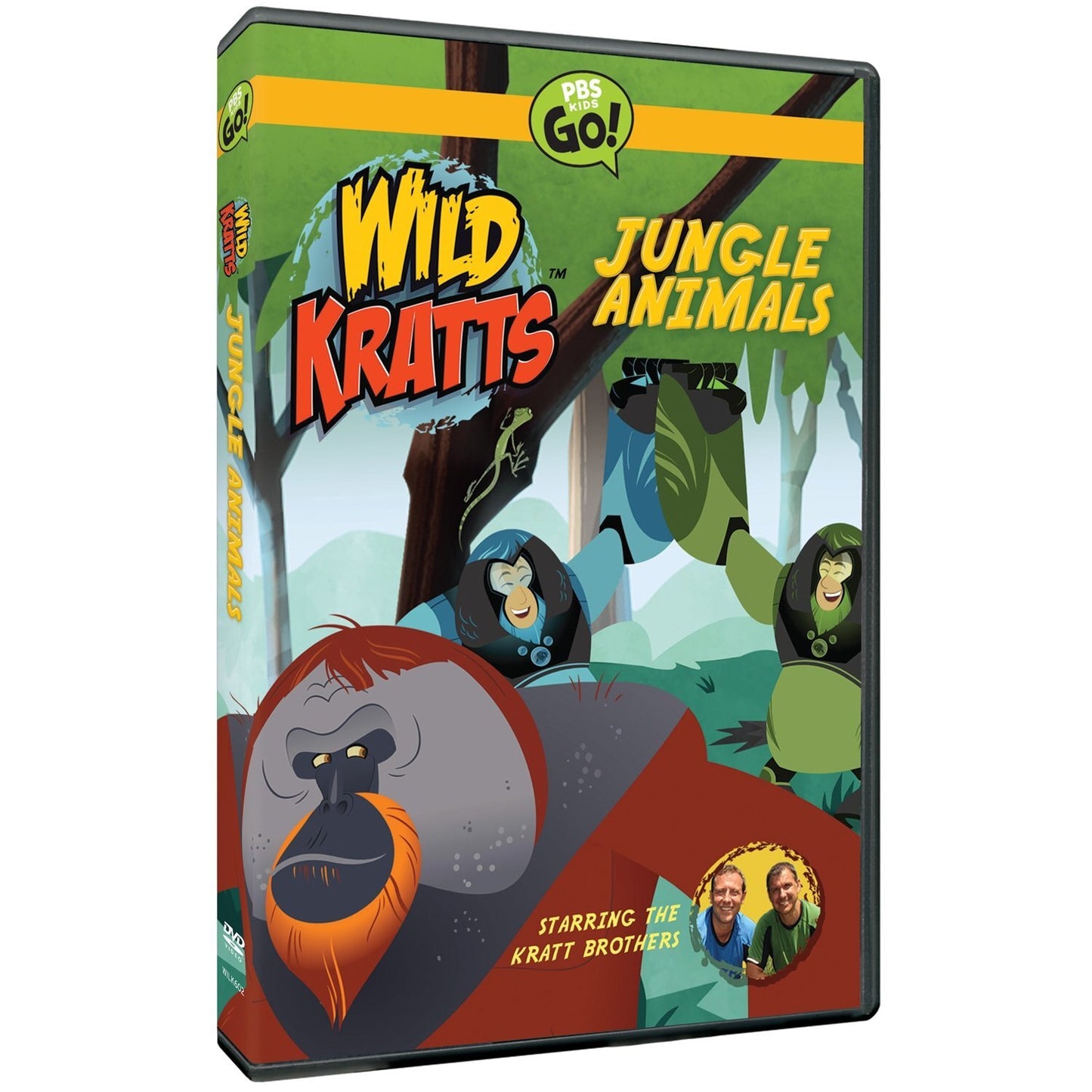 PBS KIDS GO Wild Kratts - Jungle Animals (DVD) BRAND NEW!!! & SEALED!!!